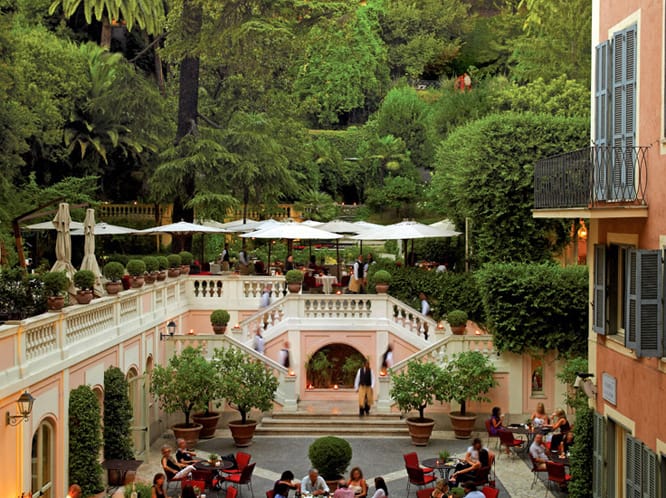 Just Checked Out: Hotel De Russie, Rome