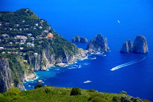 Postcard From: Capri Tiberio Palace, Capri