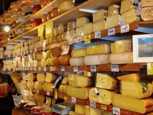 Cheese store in Amsterdam