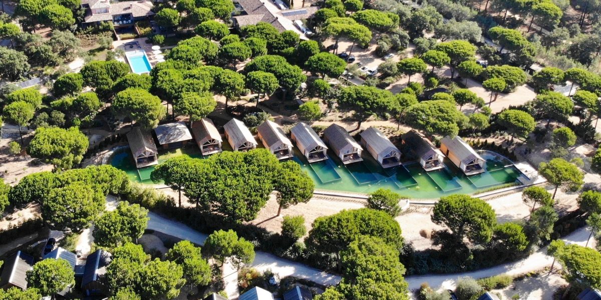 Sublime Comporta aerial view